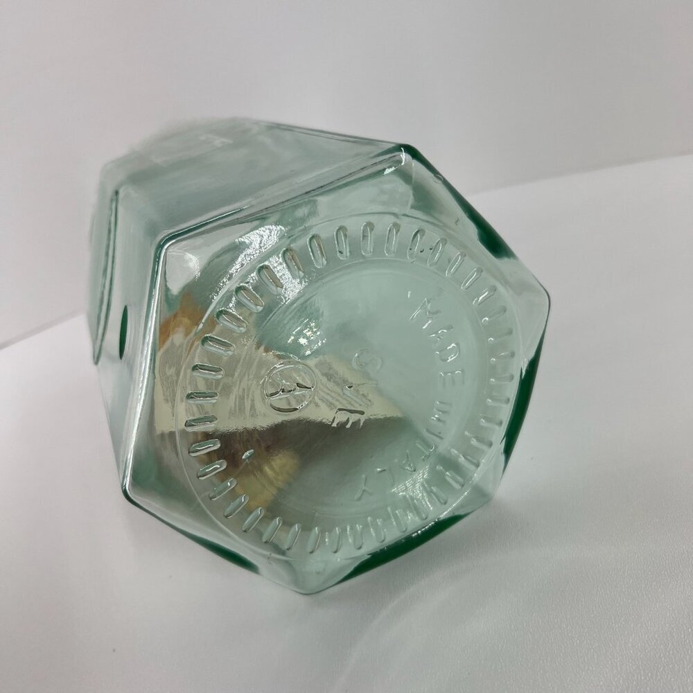 Smirnoff Infusion Jar Made In Italy Green Glass W/ Lid New Boxed - Picture 8 of 16